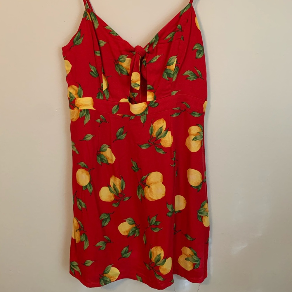 Red Cutout Dress